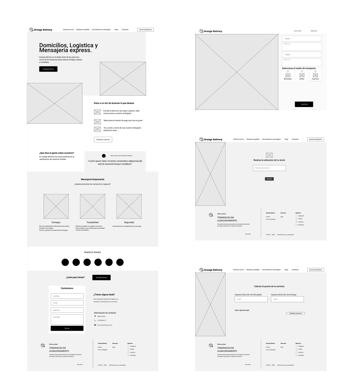 Wireframes